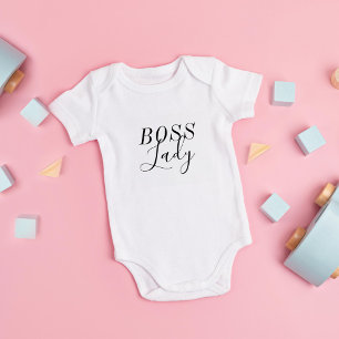 Boss Lady Customize with your Message Baby Bodysuit
