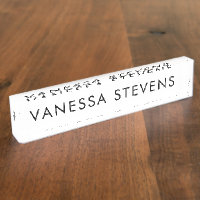 Boss Lady Desk Name Plate