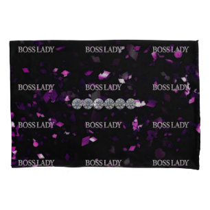 Boss Lady Diamonds Pillowcase