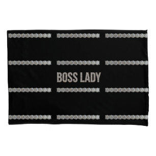 Boss Lady Diamonds Pillowcase