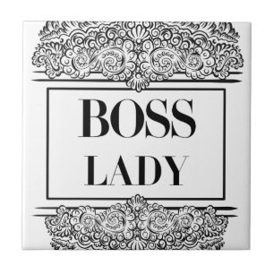 Boss Lady – Elegant Empowerment Tile