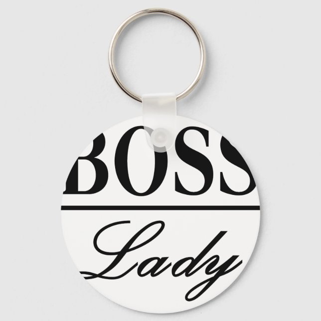 BOSS LADY KEYCHAIN (Front)