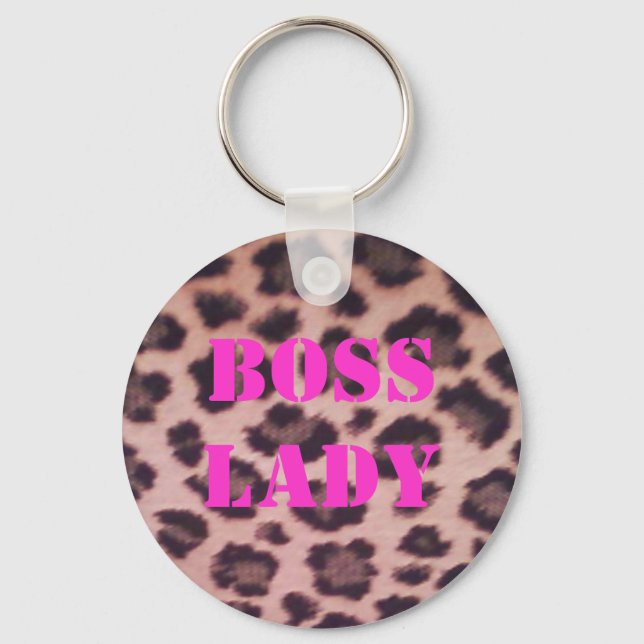 Boss Lady Keychain (Front)