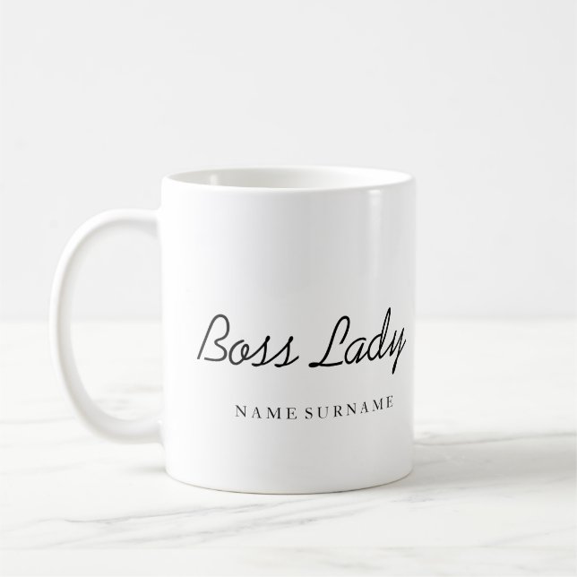 Boss Lady  Mug Design (Left)