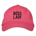 Boss Lady Personalized Adjustable Hat