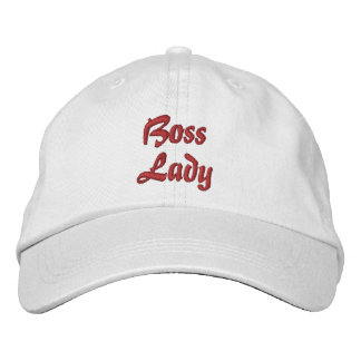 Boss Lady Personalized Adjustable Hat