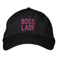 Boss Lady Personalized Adjustable Hat