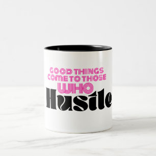 Boss Lady Pink Hustle Citer Café Mug