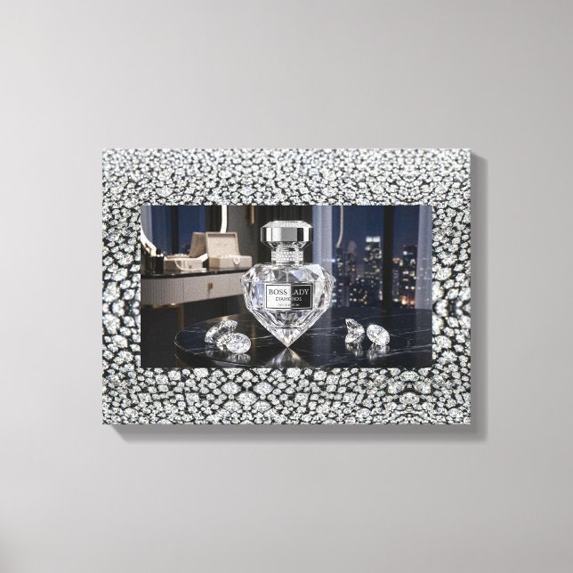 Boss Lady Stretched Canvas Print (Front)