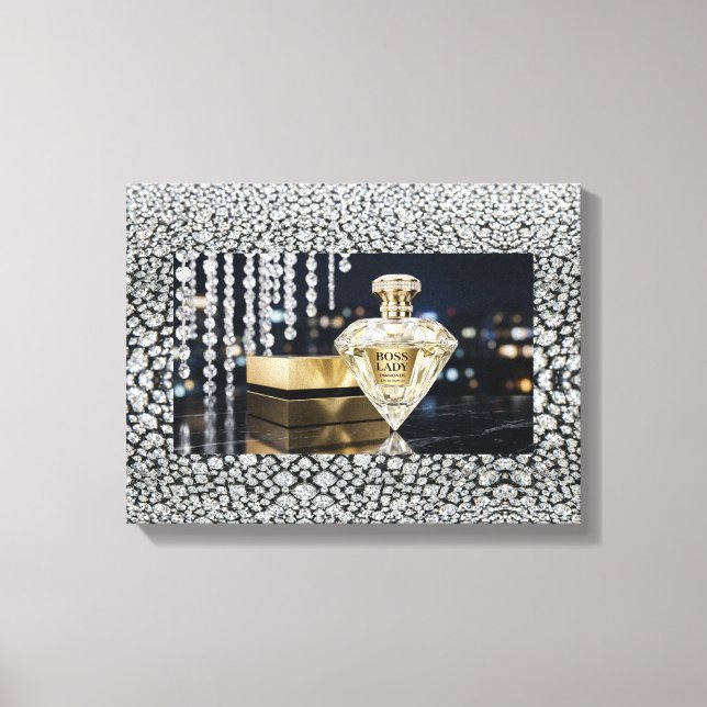 Boss Lady Stretched Canvas Print (Front)