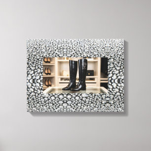 Boss Lady Stretched Canvas Print