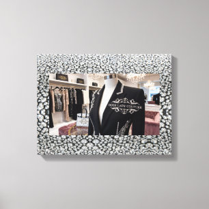 Boss Lady Stretched Canvas Print