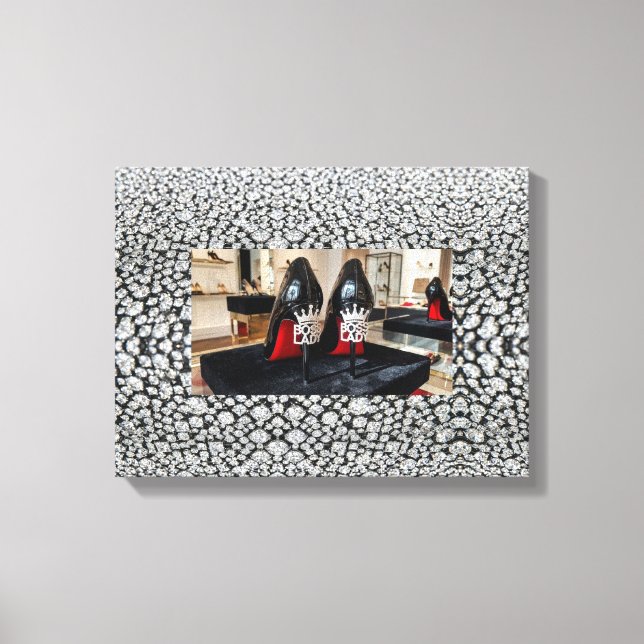 Boss Lady Stretched Canvas Print (Front)
