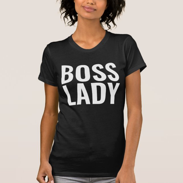 BOSS LADY T-SHIRTS TEES (Front)