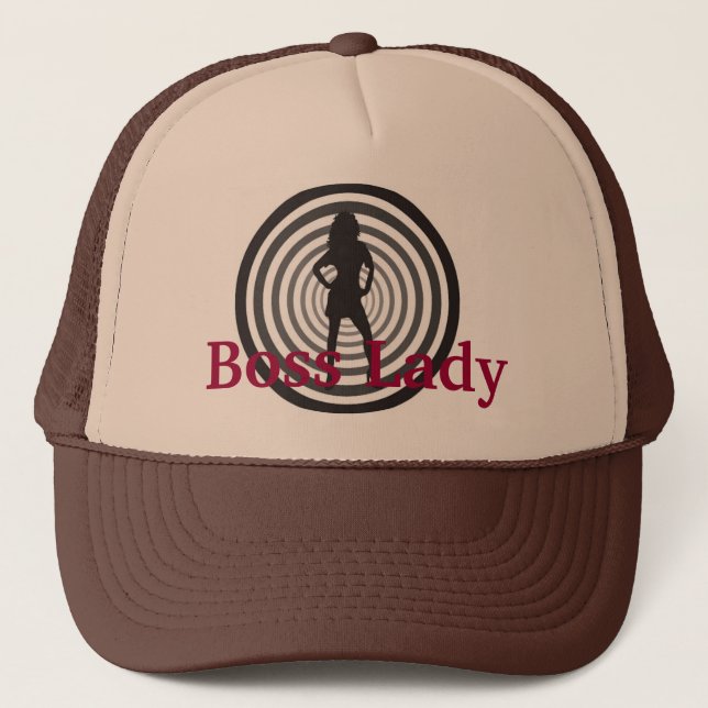 Boss Lady Trucker Hat (Front)
