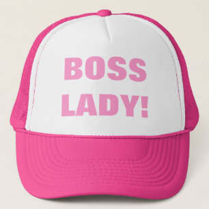 BOSS LADY! TRUCKER HAT
