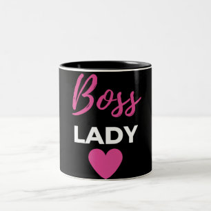 Boss Lady Two-Tone Coffee Mug