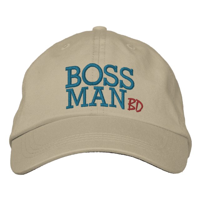 Boss Man by SRF Embroidered Hat (Front)
