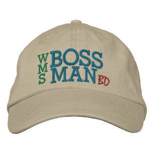 Boss Man by SRF Embroidered Hat
