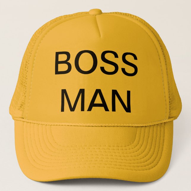 BOSS MAN - CAP (Front)