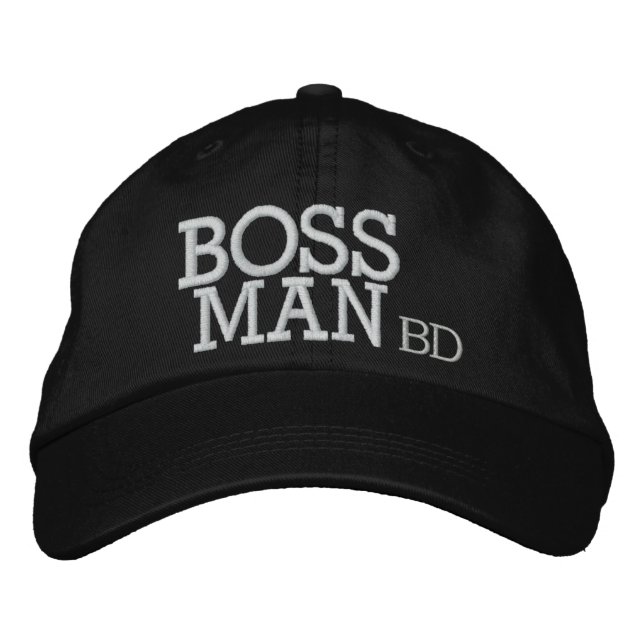 BOSS MAN EMBROIDERED HAT (Front)
