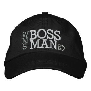 BOSS MAN EMBROIDERED HAT