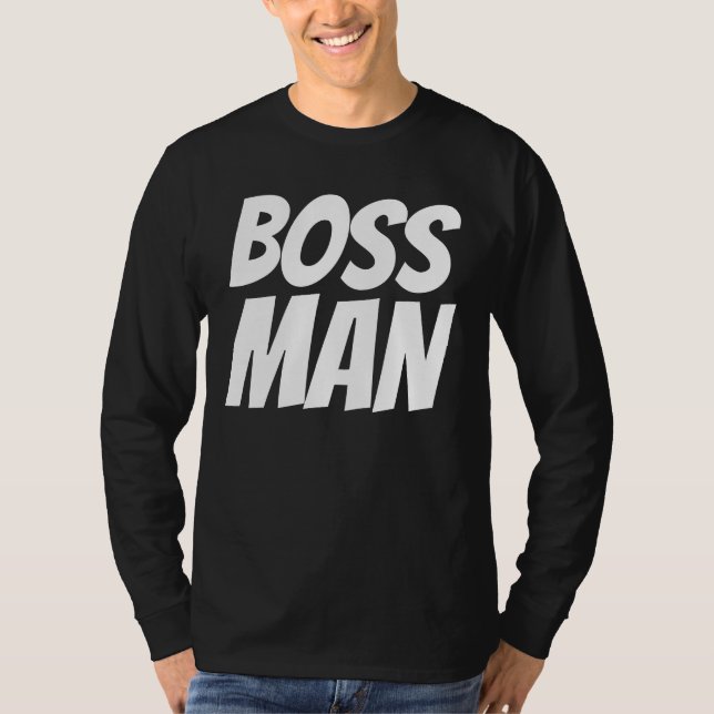 BOSS MAN MENS T-SHIRTS (Front)