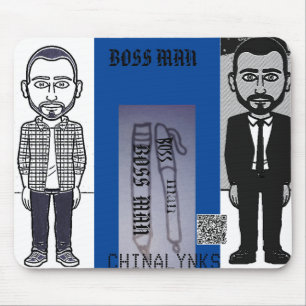 BOSS  MAN  MOUSE  PAD