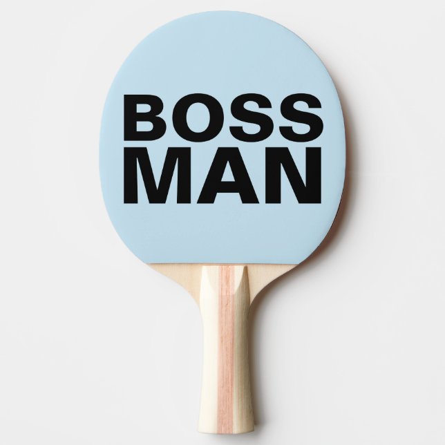 BOSS MAN PING PONG PADDLES (Front)