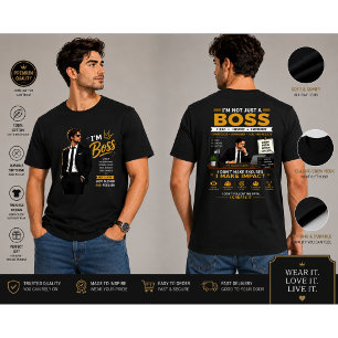Boss Mindset Design Motivational Leader Graphic T-Shirt