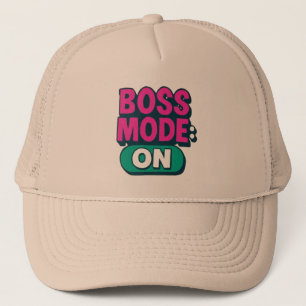 Boss Mode On Hat – Motivational Cap for Entreprene