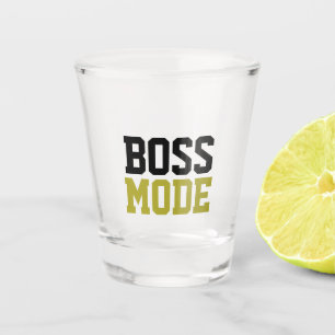 Boss Mode Shot Glass