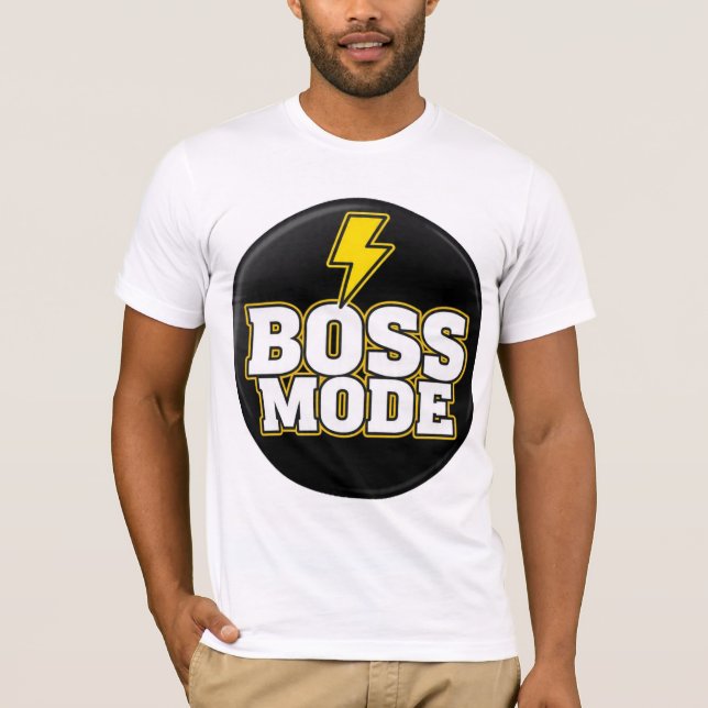 `Boss Mode T-Shirt (Front)