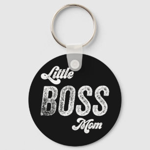 Boss Mom Baby Mothers Day Keychain