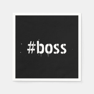 #boss - napkin