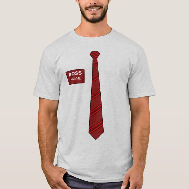 Boss Necktie Shirt (Front)