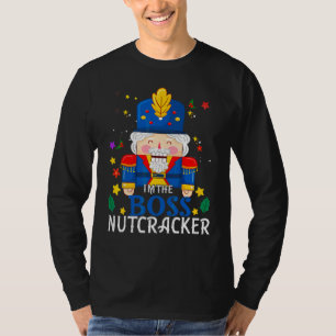 Boss Nutcracker Matching Family Group Christmas Pa T-Shirt
