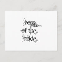 Boss of the Bride