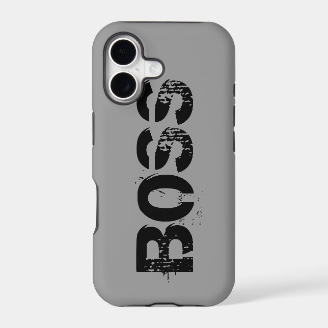 BOSS Pattern iPhone 5 Case (Back)