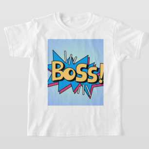 Boss print t shirt 