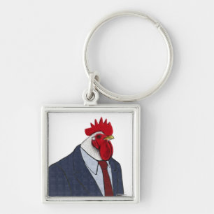 Boss Rooster Keychain