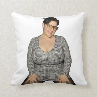 Boss same design on both sides throw pillow