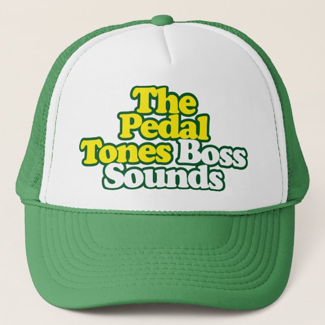 Boss Sounds Hat - Green Outline (Front)