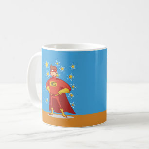 Boss Superhero on Father's Day Coffee Mug