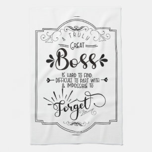 boss tea towel