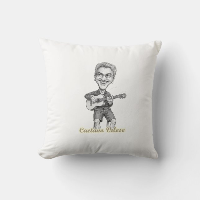 Boss Throw Pillow (Front)