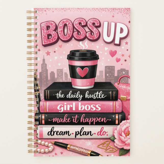 Boss Up Business Planner Journal (Front)