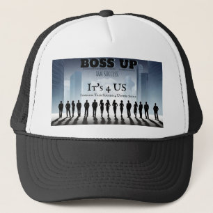 BOSS UP T-Shirt Trucker Hat