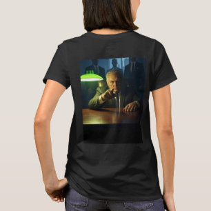 Boss women black T-shirt back