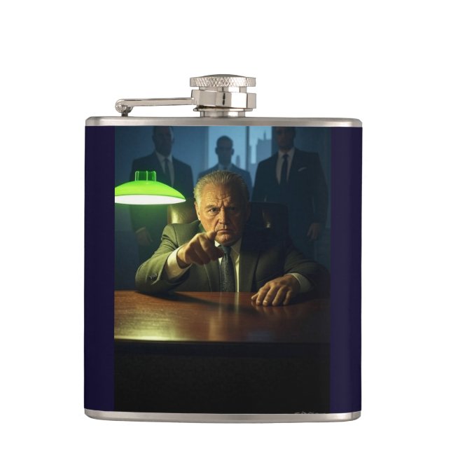 Boss wrapped flask (Front)